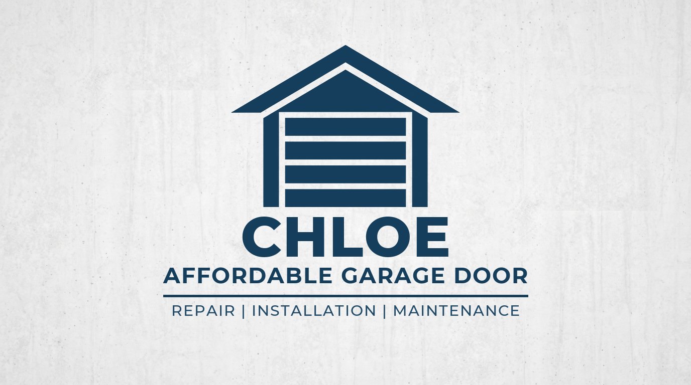 Chloe Affordable Garage Door Logo